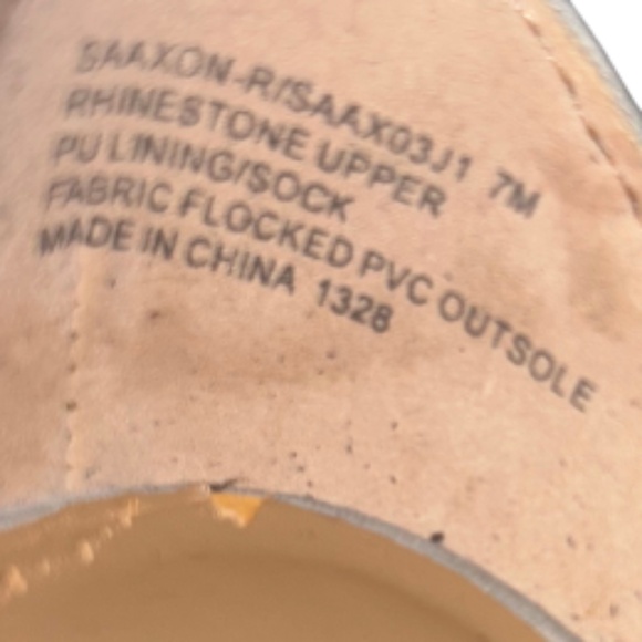 Madden Girl Sparkly Rhinestone Heels – 4” Chunky Hee - Picture 6 of 7